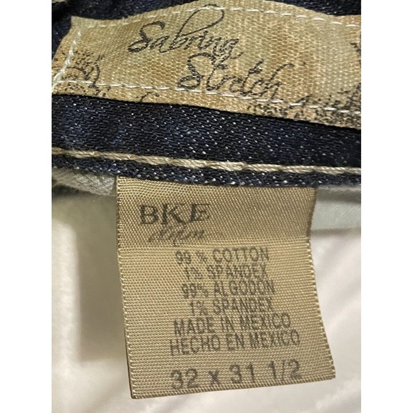 Buckle BKE Jeans Blue Sabrina Bootcut Stretch Dark Wash Sz 32 - Picture 3 of 6